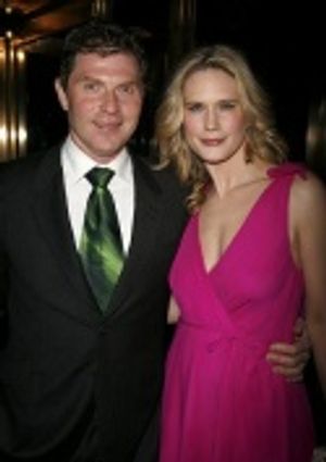 Bobby Flay and Stephanie March Photo