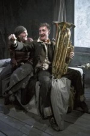 Liz White and Tom Brooke Photo