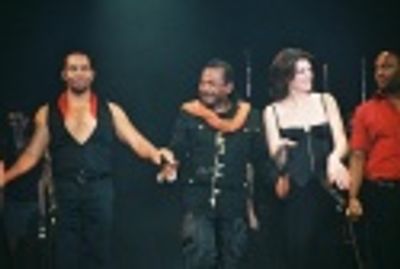 Daruis de Haas, Ben Vereen, Kate Shindle and Billy Porter Photo