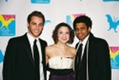 Josh Strickland, Jenn Gambatese and Chester Gregory Photo