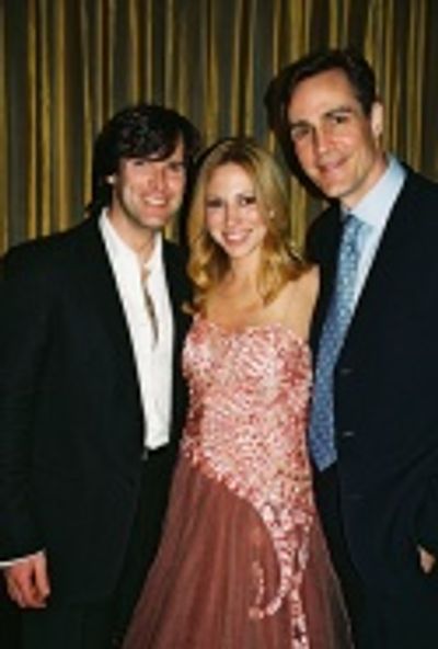 Hugh Panaro, Deborah Gibson and Howard McGillin Photo