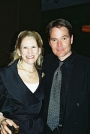 Whitney Burnett (NFFR Executive Director) and David Parsons (NFFR Gala Honoree) Photo