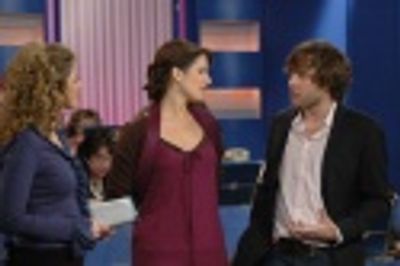 Laura Savini, Stephanie J. Block and Hadley Fraser Photo