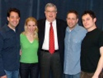 Steve Rosen, Sarah Saltzberg, Marvin Hamlisch, David Rossmer
and Dan Lipton Photo
