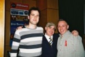 Justin Ocean (Next Magazine's Editor-in-Chief), Bobby McGuire (BC/EFA's Marketing, Me Photo