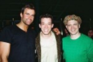 Cameron Mathison, John Tartaglia and Charles Busch  Photo