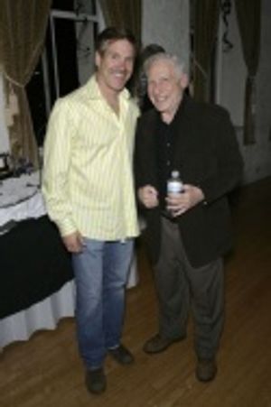 Mel Brooks with "The Catskill Sonata" actor Jeff Corbett Photo
