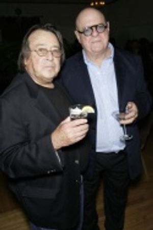 Director Paul Mazursky (L) with "The Catskill Sonata" writer Michael Elias (R) Photo