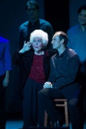 Charlotte Rae and Jon Maher (Sign Language Interpreter) Photo