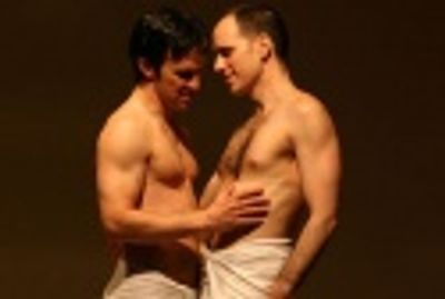 Romain FrugÃ© and Kelly AuCoin Photo