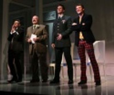 David Greenspan, Don Amendolia, Frederick Weller and Pedro Pascal Photo