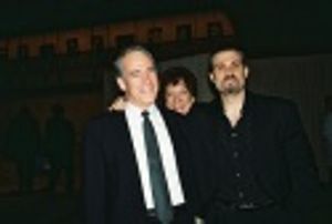 Mark Jacoby (Major-General Stanley), Myrna Paris (Ruth) and Marc Kudisch (Pirate King Photo