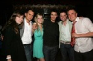 Lindsay, Chris Isaacson, Ahna O'Reilly, James Franco, Trapper Felides and Shane Schee Photo