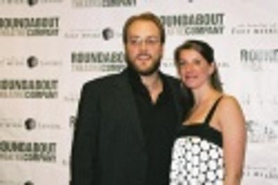 Alexander Gemignani and fiancee Erin Ortman Photo