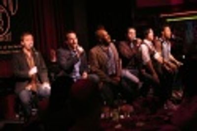 The Broadway Boys - Danny Calvert, Peter Matthew Smith, Michael James Scott, Jesse Na Photo