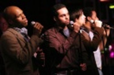 Michael James Scott, Jesse Nager, Daniel Torres and Maurice Murphy
The Broadway Boys Photo
