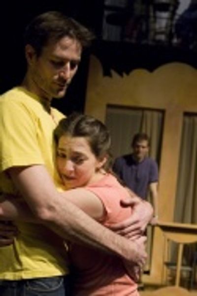 Sean Tarrant and Amanda Sayle, background Glenn Kalison Photo