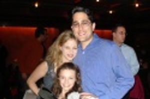 Bridget Clark, lyricist Amanda Yesnowitz and Brian Feinstein Photo