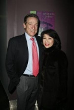 Maury Povich and Connie Chung at "The Madras House" Photo
