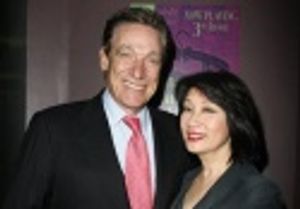 Maury Povich and Connie Chung at "The Madras House" Photo