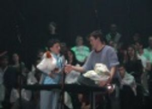 Harrison Chad and and pet duck Otto Photo