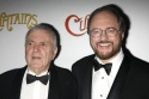 John Kander and Rupert Holmes Nathan Lane arriving at the Opening Night of "Curtains" Photo