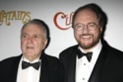 John Kander and Rupert Holmes Nathan Lane arriving at the Opening Night of "Curtains" Photo