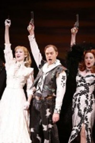 Jill Paice, David Hyde Pierce and Patty Goble Photo