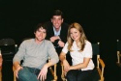 Christian Campbell, Steven Sendor and Clare Kramer Photo