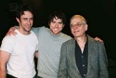 Phil Burke, Christian Campbell and Austin Pendleton Photo