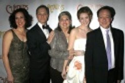 Karen Ziemba, David Hyde Pierce, Debra Monk, Jill Paice, and Edward Hibbert Photo