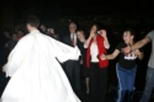 David Eggers with Karen Ziemba and cast Photo