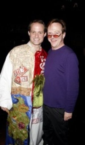 David Eggers and Edward Hibbert Photo