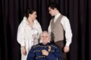 Elizabeth Ruelas, Lawrence Merritt and Tobias Burns Photo