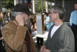 Steven Spielberg and Ron Meyer Photo