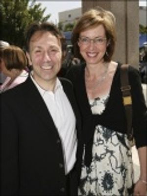 Director Leonard Foglia and Allison Janney Photo