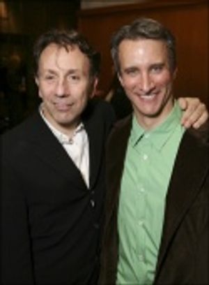 Director Leonard Foglia and Bronson Pinchot Photo