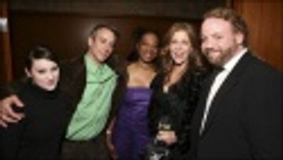 Emma Hunton, Bronson Pinchot, Stephanie Berry, Rita Wilson, and Ray Porter Photo