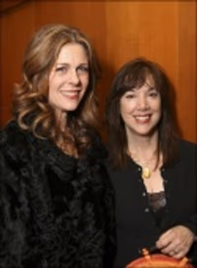 Rita Wilson and Playwright Lisa Loomer Photo