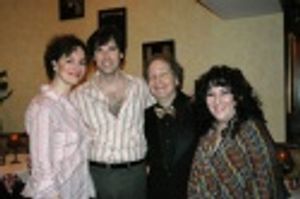 Journalist Ellis Nassour (for series label Bayview Records), Barbara Walsh, Hugh Pana Photo