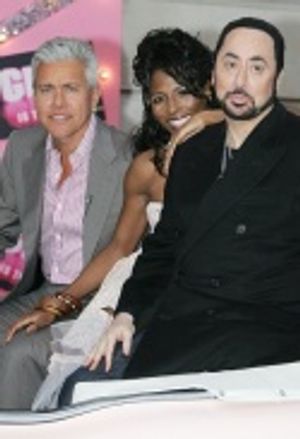 David Ian, Sinitta and David Gest Photo