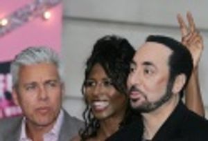 David Ian, Sinitta and David Gest Photo