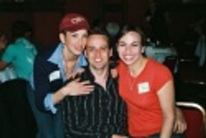 Paula Leggett Chase (Curtains), Noah Racey and Darcie Roberts (Curtains) Photo