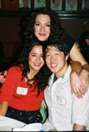 Jen Burleigh-Bentz (Mamma Mia!), Courtney Reed and Raymond J. Lee (Mamma Mia!) Photo