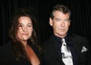 Pierce Brosnan and wife Photo