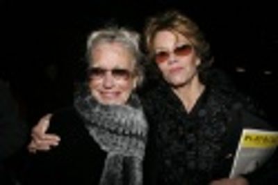 Costume Designer Ann Roth and Jane Fonda Photo