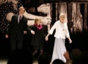 David Hare, Joan Didion and Vanessa Redgrave Photo