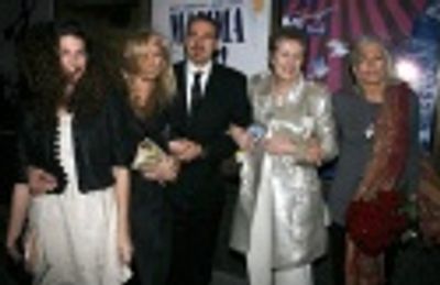 Daisy Bevan, Joely Richardson, Carlo Gabriel Nero (Vanessa Redgrave's son), Lynn Redg Photo