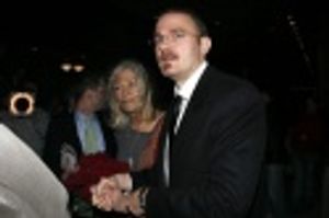 Vanessa Redgrave with her son Photo