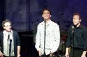 "Eddie Walker," sung by (left to right) Chip Zien, Bob Stillman and Stephen Bogardus Photo